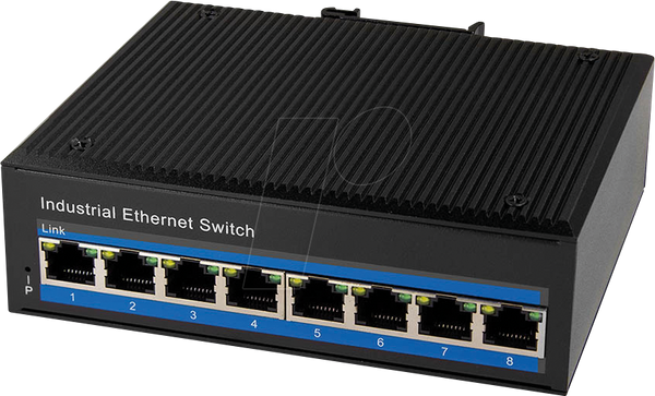 Комутатор, 8-портовий, гігабітний Ethernet