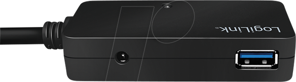Кабель USB 3.0, USB-A/M до 4x USB-A/F, підсилювач, чорний, 10 м