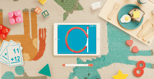 Стилус для планшета, Logitech Crayon, оранжевый