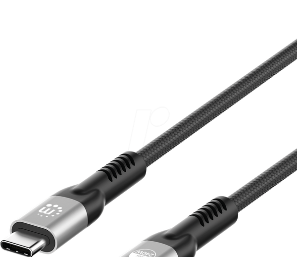 Кабель USB4 40 Гбіт/с, 240 Вт, 8 К 60 Гц, 1 м