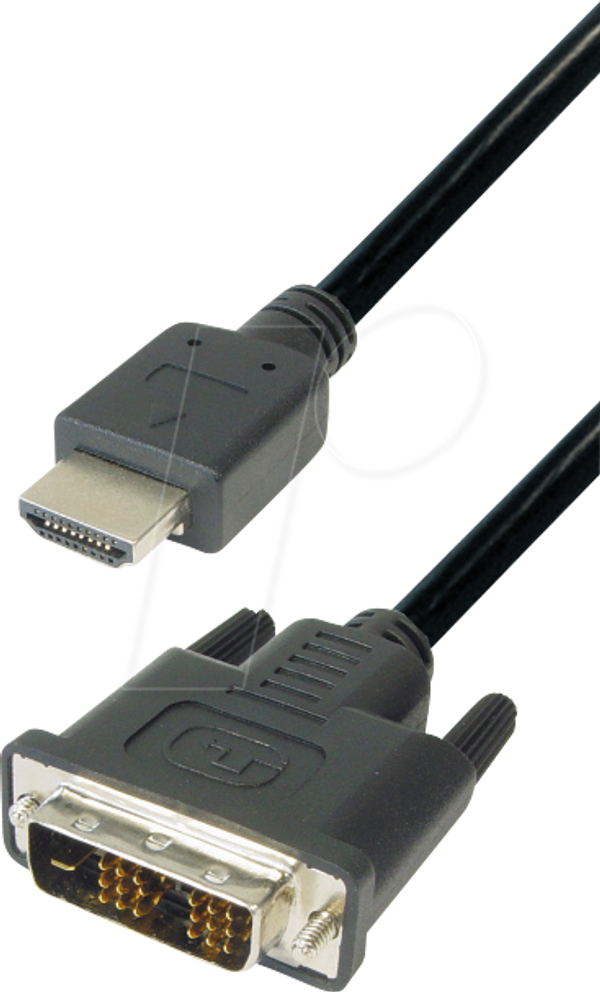 Кабель HDMI/DVI, 2 м