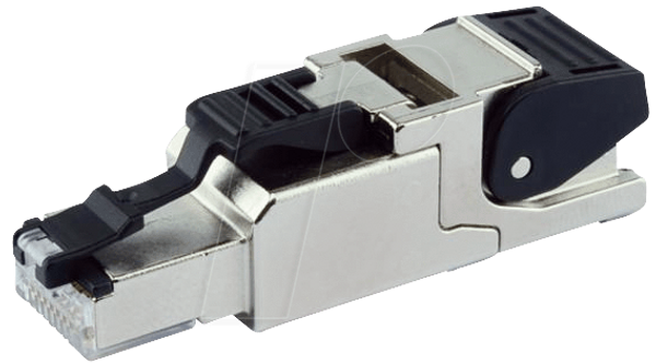 Роз'єм Cat6A RJ45, польовий монтаж, T568A
