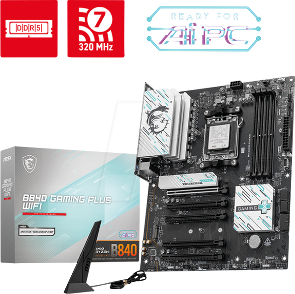 MSI B840 GAMING PLUS WI-FI (AM5)