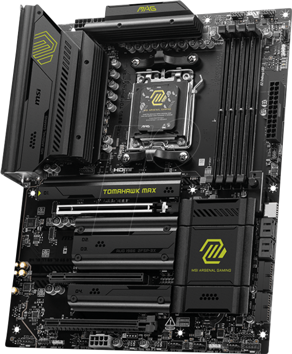 Материнська плата MSI MAG B850 TOMAHAWK MAX WIFI (AM5)