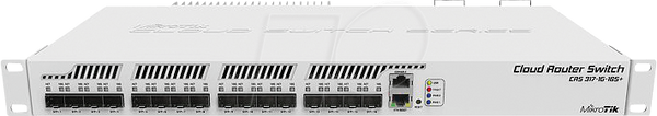 Хмарний маршрутизатор-комутатор 317-1G-16S+RM, процесор 800 МГц