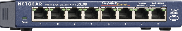 Комутаційний концентратор NETGEAR 8x 10/100/1000 Мбіт/с