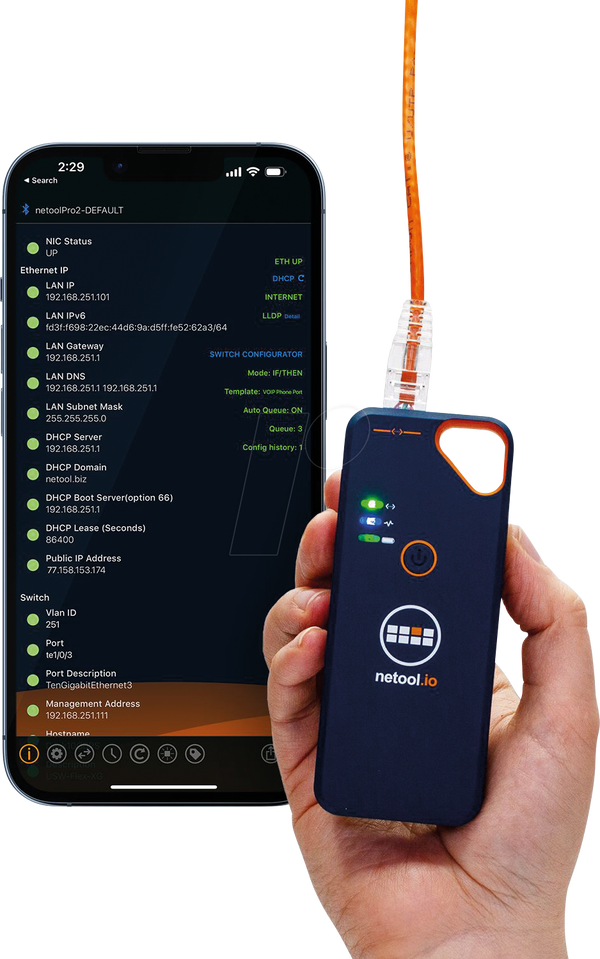 Кишеньковий аналізатор Ethernet
