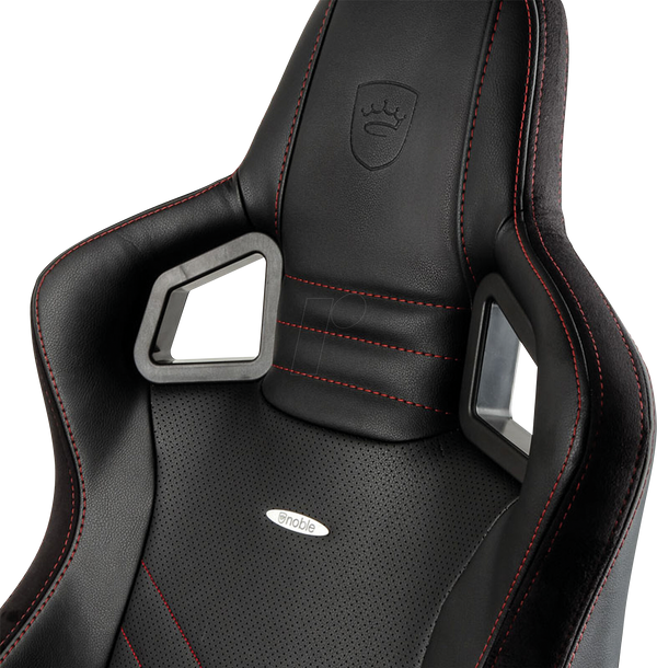 Ігрове крісло noblechairs EPIC, чорно-червоне
