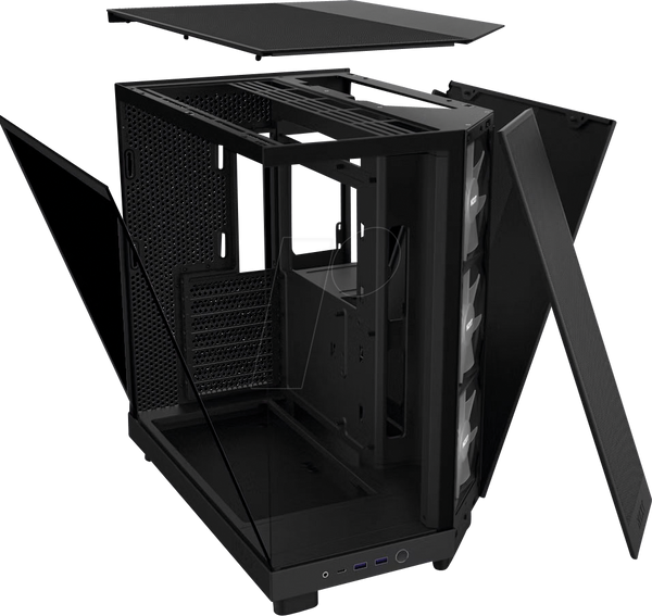 NZXT H6 Flow RGB - чорний