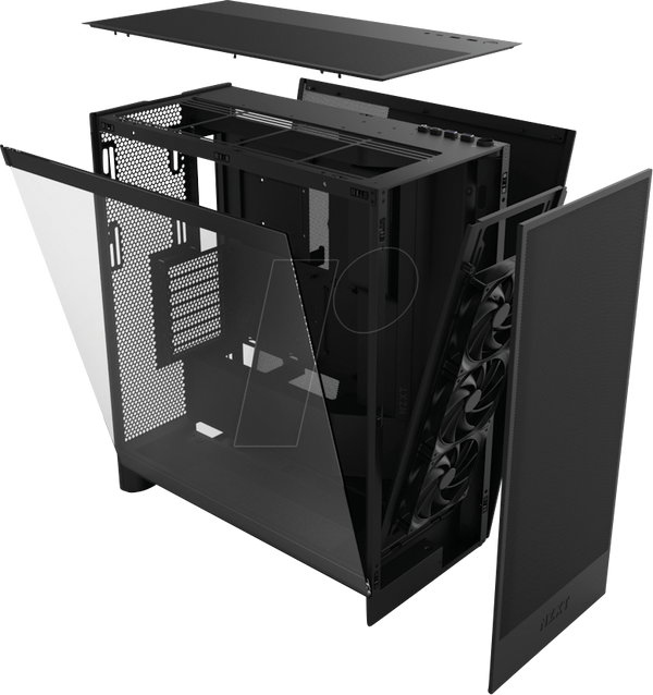 NZXT H7 Flow, чорний