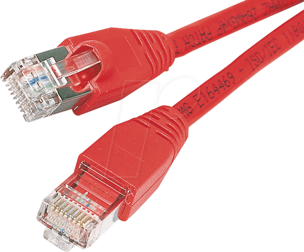 10-метровий кабель Cat.5e, червоний, мережевий кабель RJ45