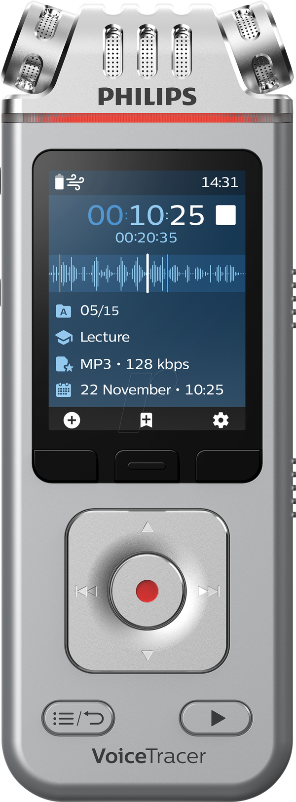 Аудиорекордер VoiceTracer, DVT4115