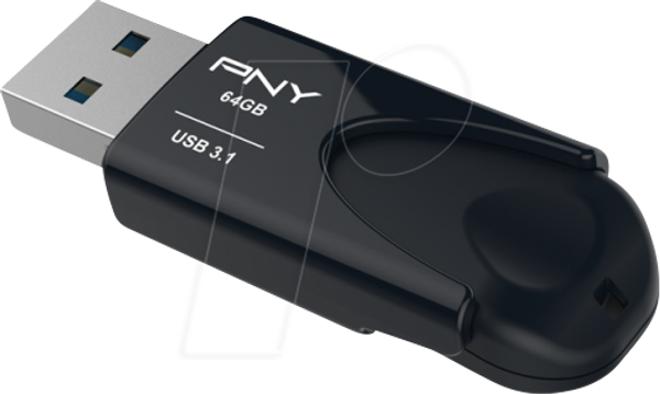 USB-флешка, USB 3.1, Attaché 4, 64 ГБ