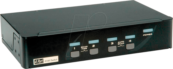 4-портовий USB DisplayPort KVM-перемикач