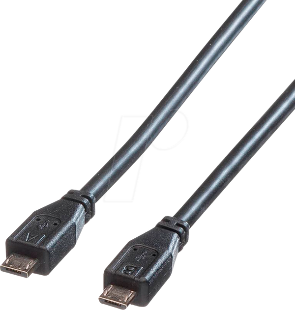 Кабель USB 2.0, роз'єм micro A - роз'єм micro B, 1,8 м