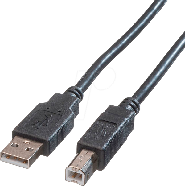 Кабель USB 2.0, роз'єм USB типу A - роз'єм USB типу B, 0.8