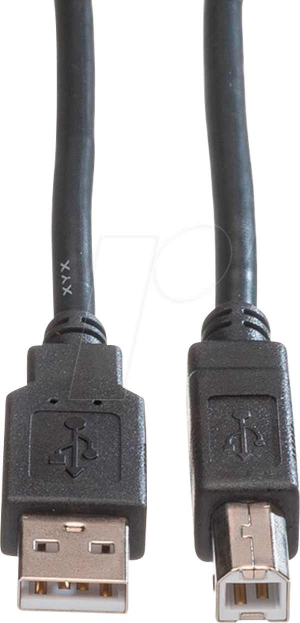 Кабель USB 2.0, роз'єм USB типу A - роз'єм USB типу B, 0.8