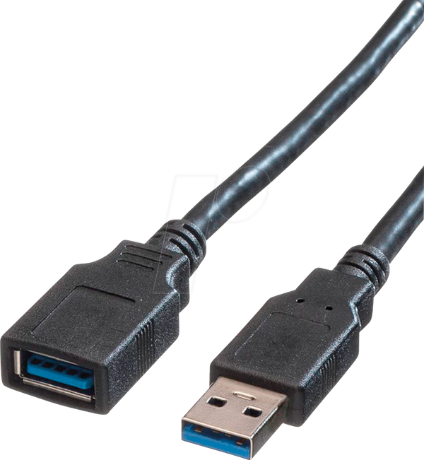 Кабель USB 3.0, роз'єм USB типу A до порту USB типу A, 1,8 м