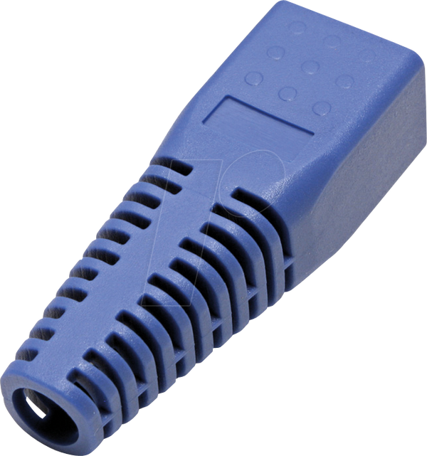Захисні елементи для кабелю RJ45, сині, 10 штук