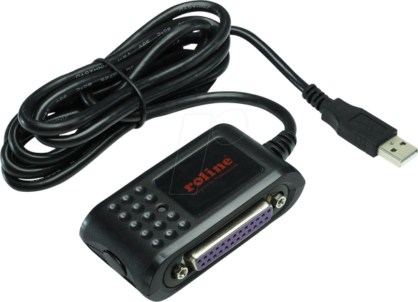 USB-перехідник, роз'єм A на DB9 + DB25, 1,8 м