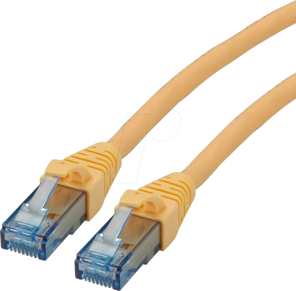 Патч-кабель Cat. 6a UTP, LSOH, жовтий, 20 м