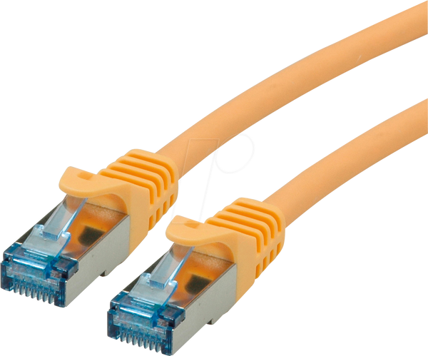 Патч-кабель Cat.6a S/FTP PiMF жовтий 3 м