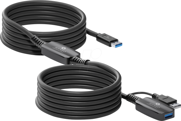 USB 3.0, подовжувач, USB-A > USB-A, 10 м