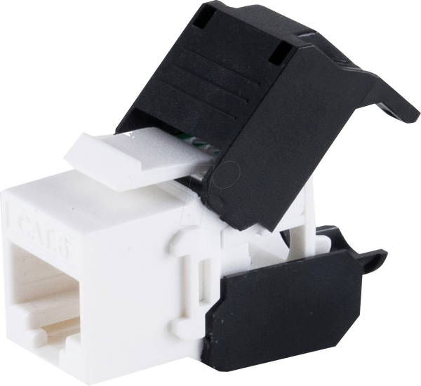 Роз'єм Keystone RJ45 > LSA, Cat.6, UTP