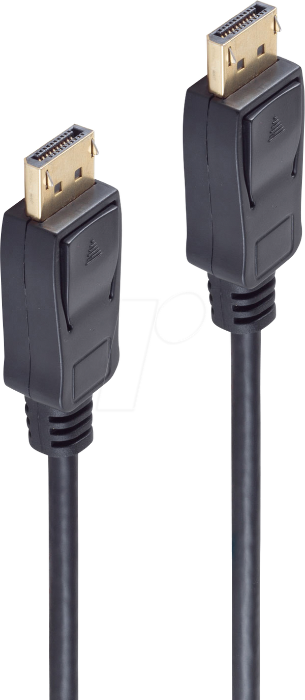 кабель для порту дисплея 1.2, UHD 4K2K, чорний, 1м, 1м