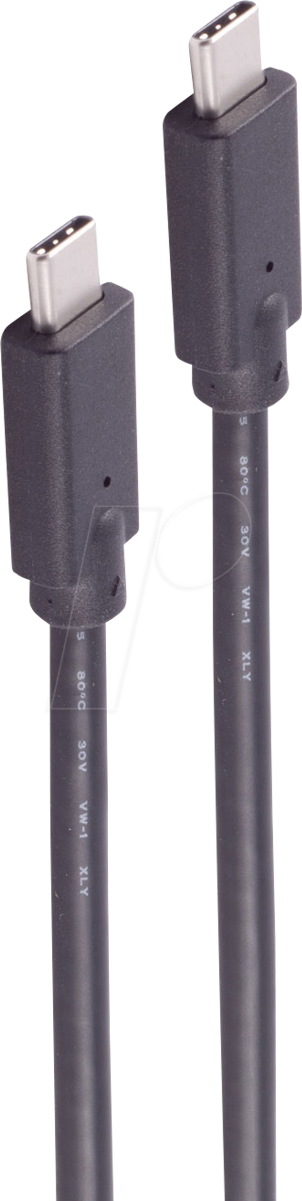 Кабель USB 2.0, роз'єм C, 100 Вт, 3 м