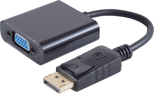 адаптер, штекер DisplayPort 1.1< VGA-втулка