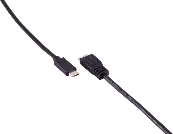 Кабель USB 3.0, C чоловічий - 3.0 Micro B чоловічий, 1 м