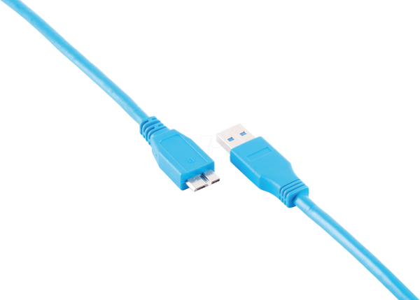 Кабель USB 3.0, A чоловічий - Micro B чоловічий, 0,5 м
