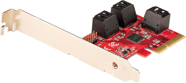 PCIe x4 > 6x SATA