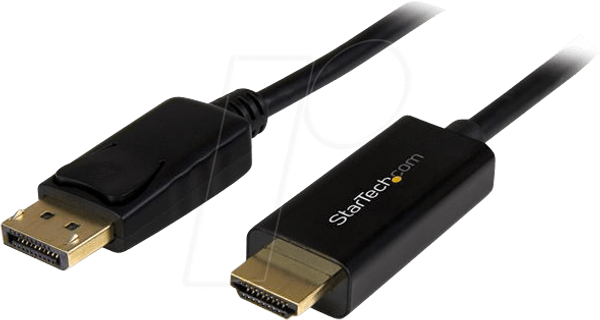 Кабель-перехідник DisplayPort > HDMI, 4K 30Hz, 1 м.