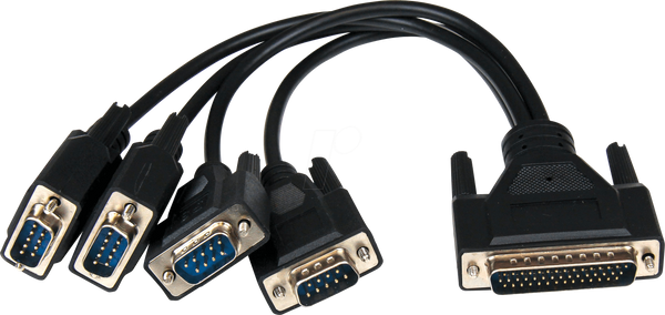 4 порти RS232, RS422, послідовний порт, карта PCI, стандартний профіль