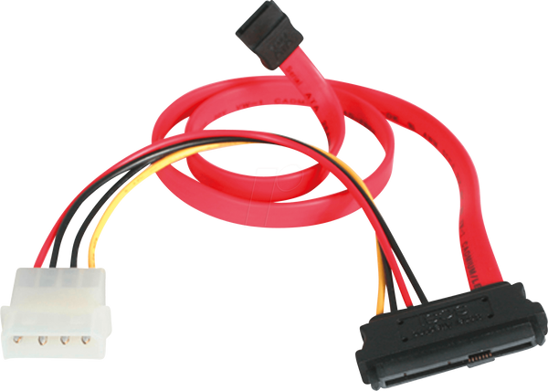 Кабель SAS, SFF-8482 > SATA, 0,45 м