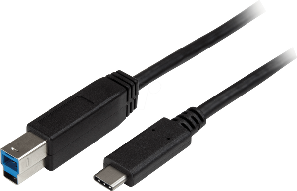 Кабель USB 3.0, B чоловічий - C чоловічий, 2 м