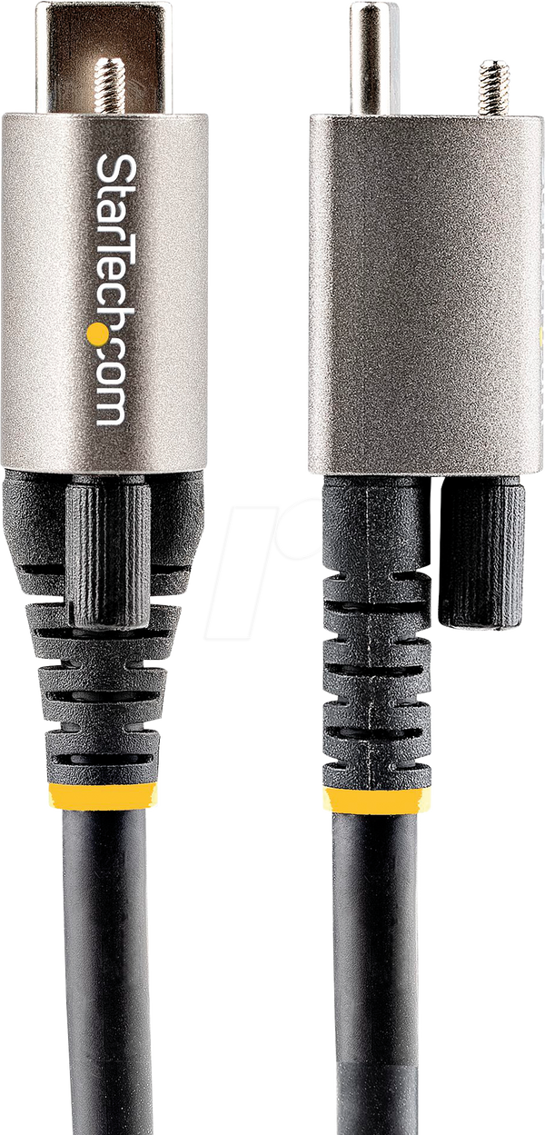 Кабель USB 3.1, штекер типу C, гвинтове кріплення зверху, 1 м