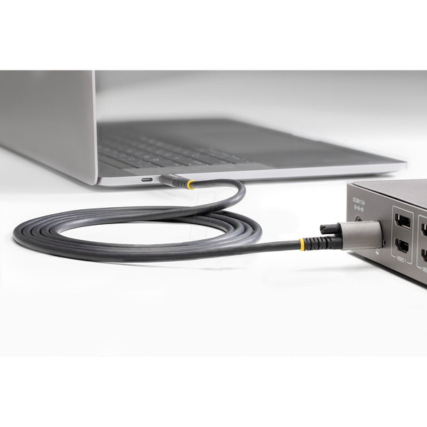 Кабель USB 3.1, штекер типу C, гвинтове кріплення зверху, 1 м