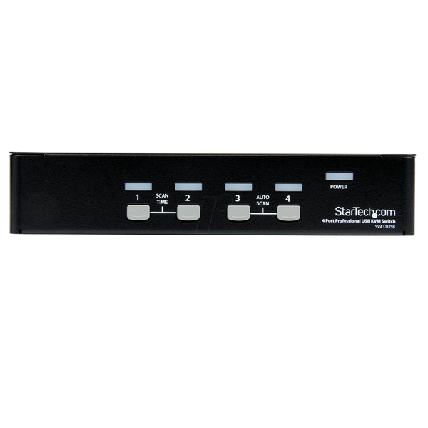 4-портовий VGA USB KVM-перемикач з USB-концентратором