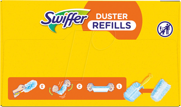 Змінні мікрофіброві серветки для збору пилу Swiffer DUSTER, 9 шт.