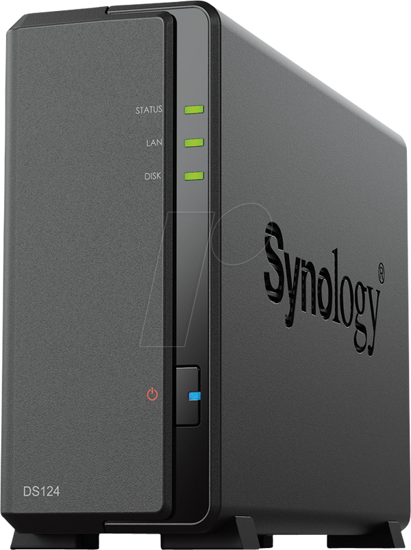Порожній корпус NAS-сервера DiskStation DS124