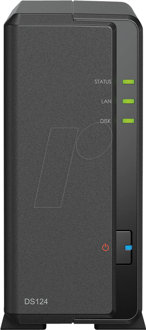 Порожній корпус NAS-сервера DiskStation DS124