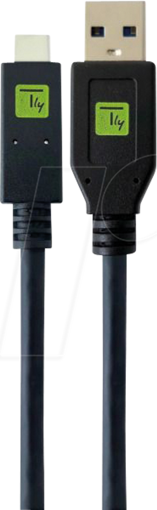Кабель USB 3.0, роз'єм A > роз'єм C, 0,5 м
