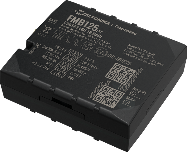 Терминальный трекер, GNSS, GSM, Bluetooth, RS232 , RS485, аккумулятор