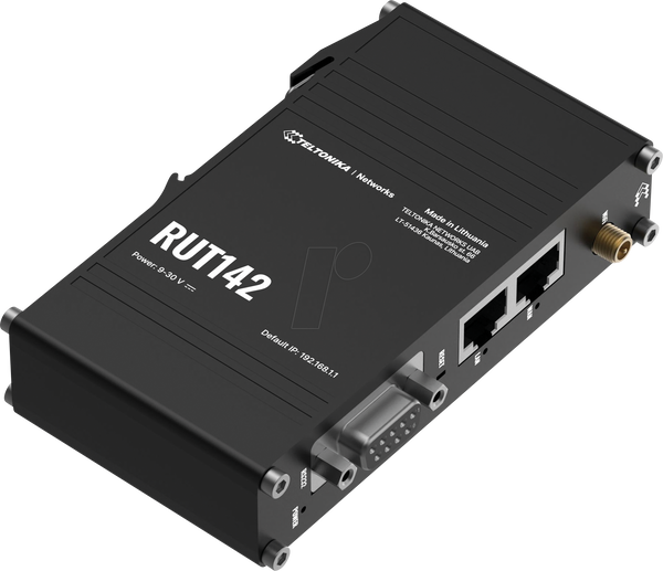 Промисловий Ethernet-маршрутизатор, RS-232, WLAN 2,4 ГГц