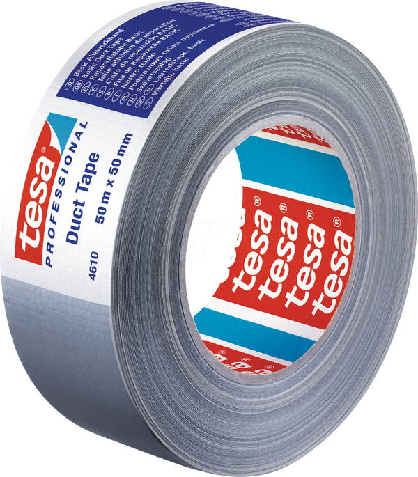 Тканинна стрічка Professional Duct Tape, 50 м x 50 мм, сріблясто-матова