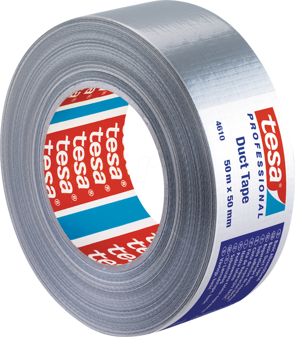 Тканинна стрічка Professional Duct Tape, 50 м x 50 мм, сріблясто-матова