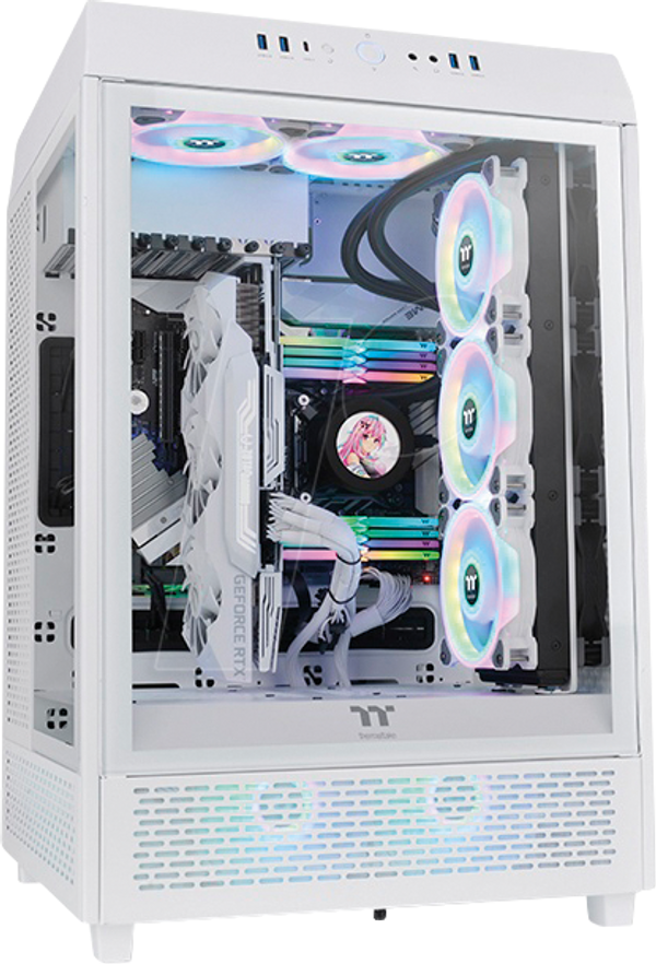 Корпус Thermaltake The Tower 500 mid-tower, білий